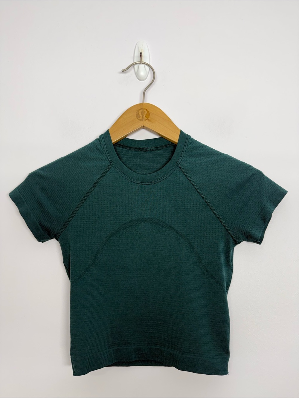 3: Lululemon Swiftly Tech Cropped Short-Sleeve Shirt 2.0 Storm Teal Size 2